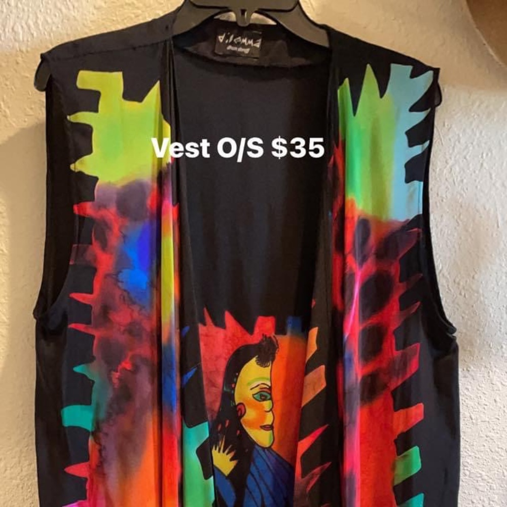 Hand Painted Vest